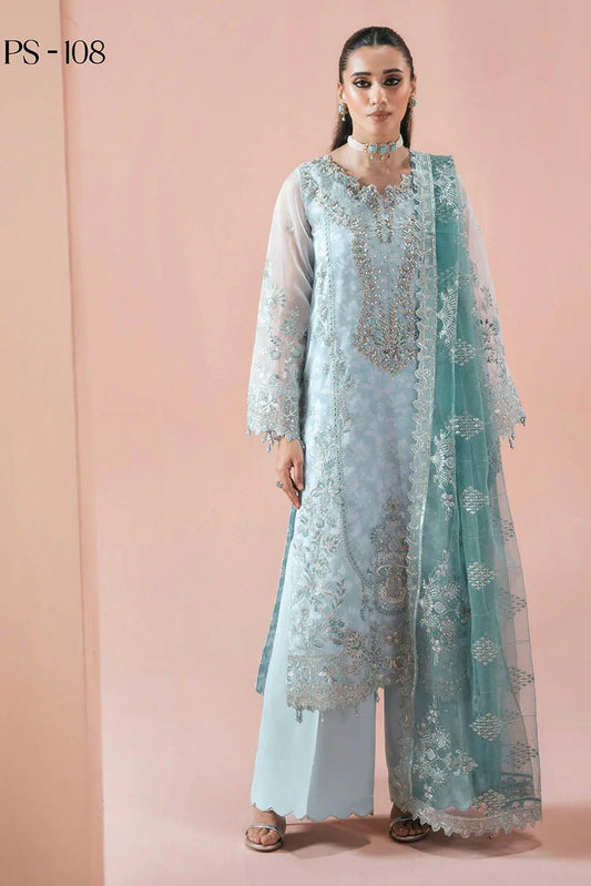 Ramsha - Rangeen Festive Formals Vol 1 - PS-108 - Unstitched