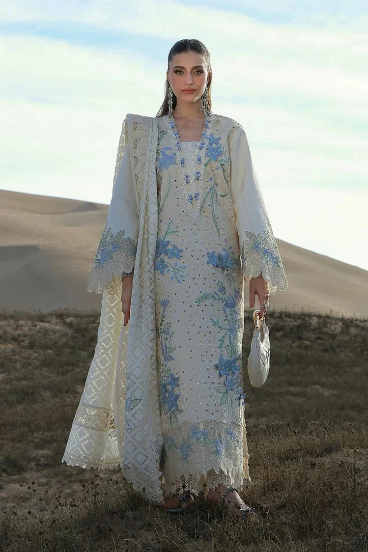 Rang Rasiya - Premium Embroidered Lawn Collection - 02-Nooreh - Unstitched