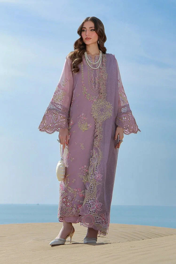 Rang Rasiya - Premium Embroidered Lawn Collection - 03-Parisa - Unstitched