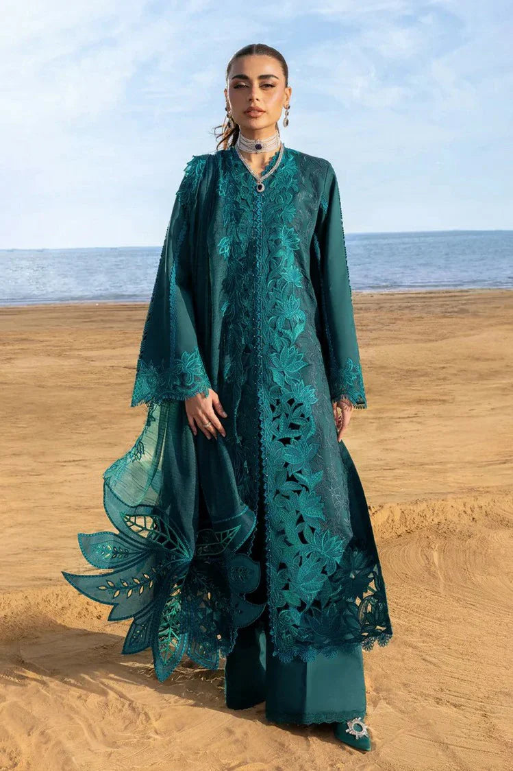 Rang Rasiya - Premium Embroidered Lawn Collection - 07-Ayleen - Unstitched