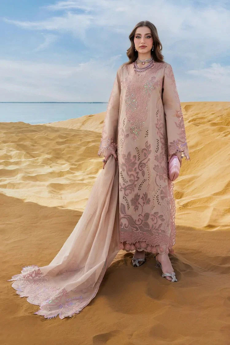 Rang Rasiya - Premium Embroidered Lawn Collection - 09-Elaheh - Unstitched