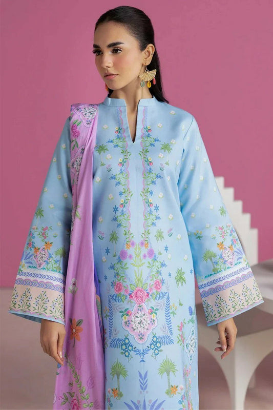 Rajbari - Amal Summer Prints - Design 12 (3PC) - Unstitched