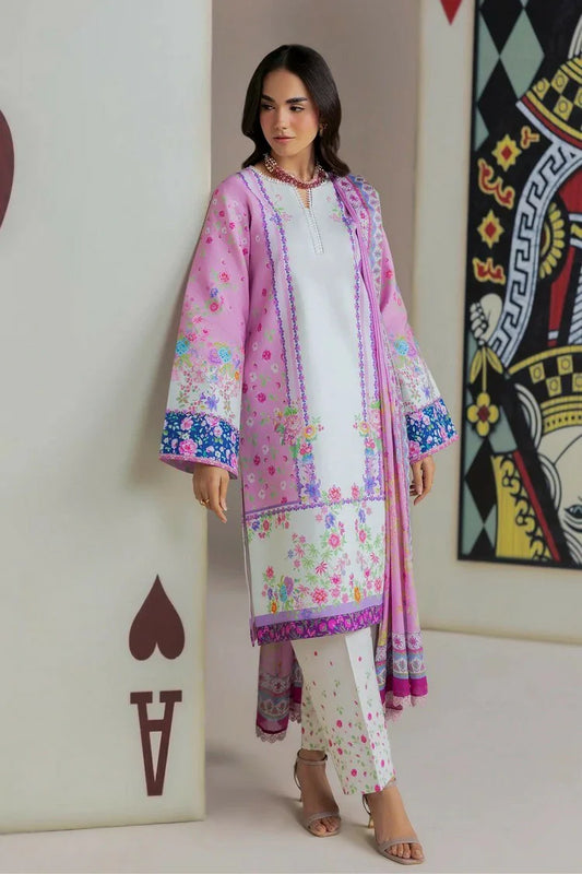 Rajbari - Amal Summer Prints - Design 15 (3PC) - Unstitched