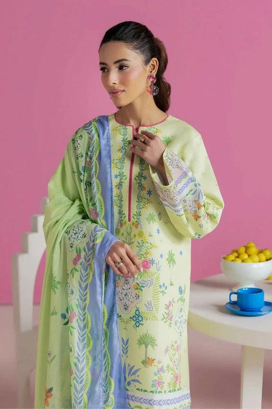 Rajbari - Amal Summer Prints - Design 07 (3PC) - Unstitched