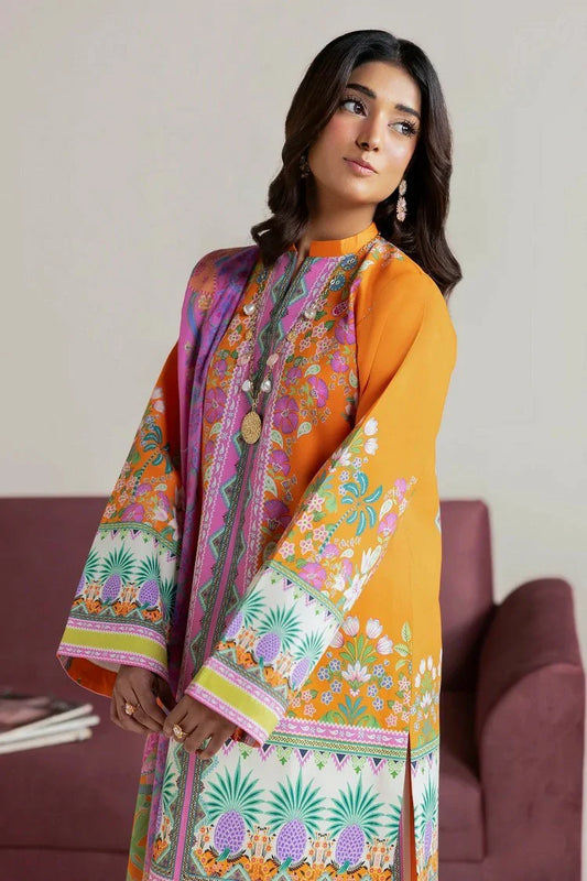 Rajbari - Amal Summer Prints - Design 08 (3PC) - Unstitched