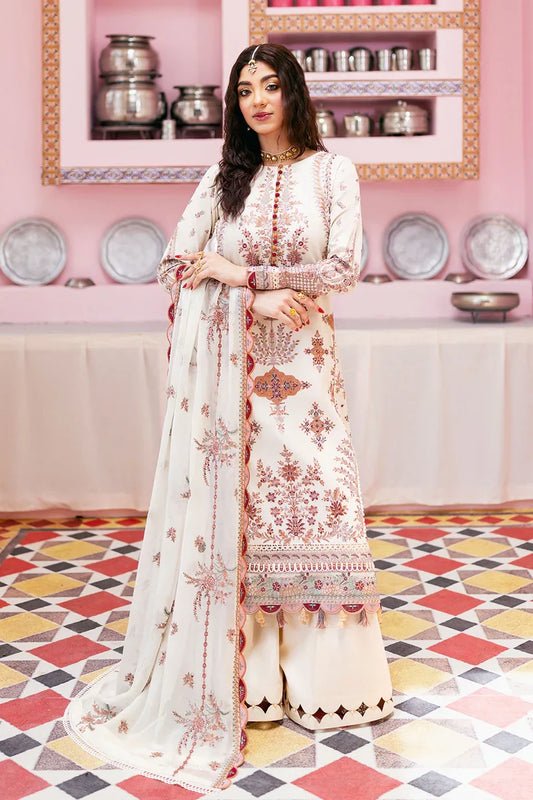 Shagna - Dilras Luxury Lawn Collection - SAFAID SL-06 - Unstitched