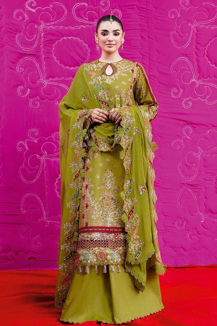 Shagna - Dilras Luxury Lawn Collection - ROSHANI SL-07 - Unstitched
