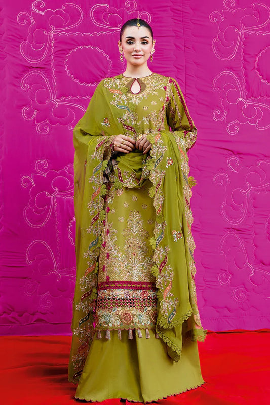 Shagna - Dilras Luxury Lawn Collection - ROSHANI SL-07 - Unstitched