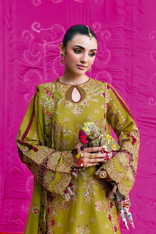 Shagna - Dilras Luxury Lawn Collection - ROSHANI SL-07 - Unstitched