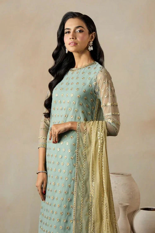 Zarif - Dharkash Formals - ZRF-DK-02 AZHARA - Unstitched