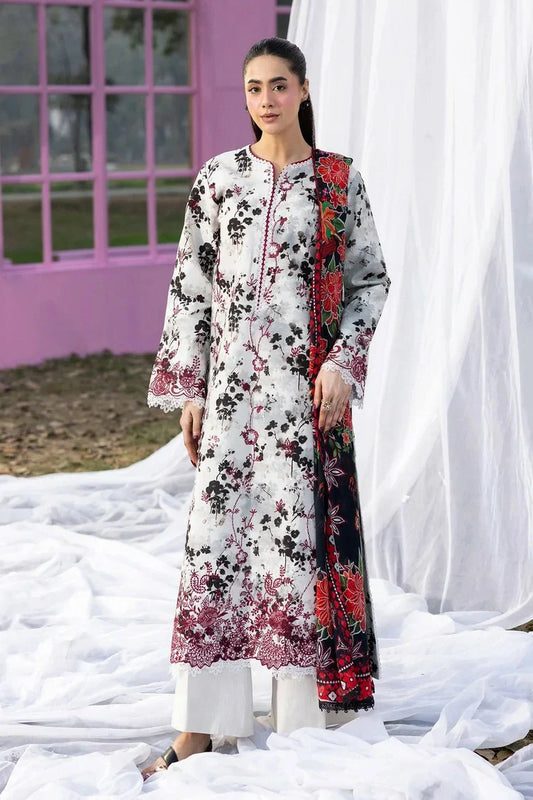 Rajbari - Summer Printkari Exclusive - Design 10 - Unstitched