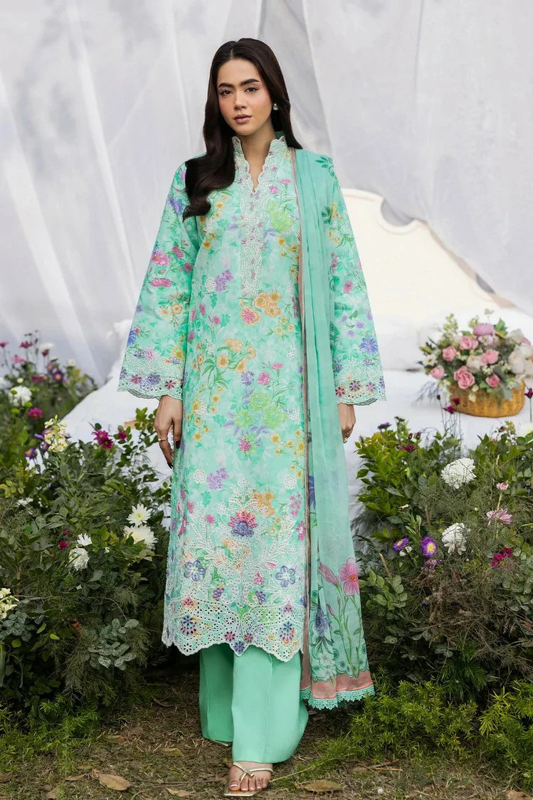 Rajbari - Summer Printkari Exclusive - Design 08 - Unstitched