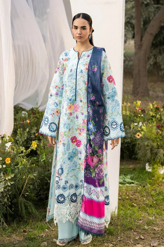 Rajbari - Summer Printkari Exclusive - Design 09 - Unstitched
