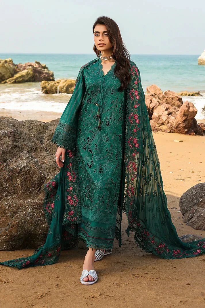 Imrozia - Hania Luxury Lawn Collection - SL-100 Kiswa - Unstitched