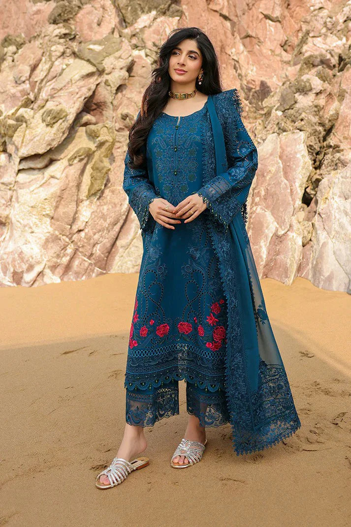 Imrozia - Hania Luxury Lawn Collection - SL-104 Iswah - Unstitched