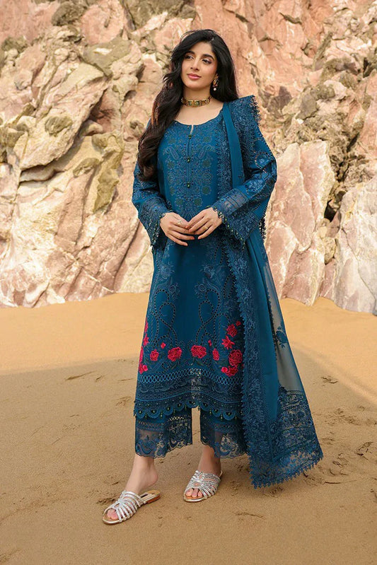 Imrozia - Hania Luxury Lawn Collection - SL-104 Iswah - Unstitched
