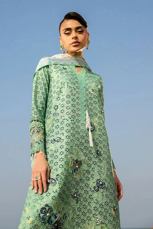 Imrozia - Hania Luxury Lawn Collection - SL-106 Neria - Unstitched
