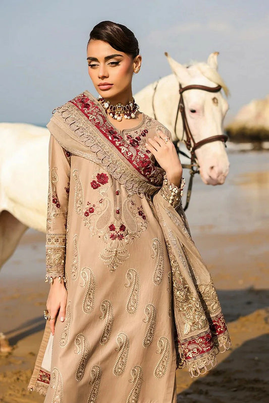 Imrozia - Hania Luxury Lawn Collection - SL-107 Parizay - Unstitched