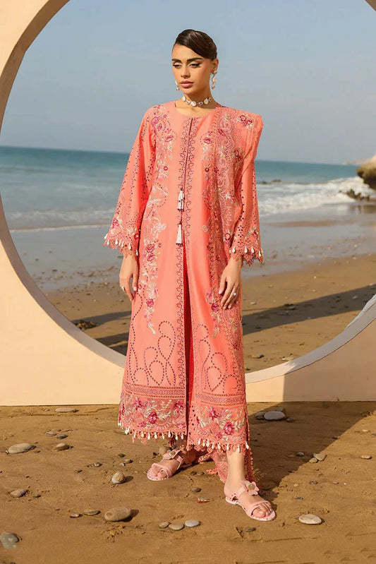 Imrozia - Hania Luxury Lawn Collection - SL-108 Elara - Unstitched