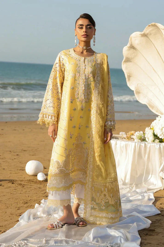 Imrozia - Hania Luxury Lawn Collection - SL-110 Seyra - Unstitched