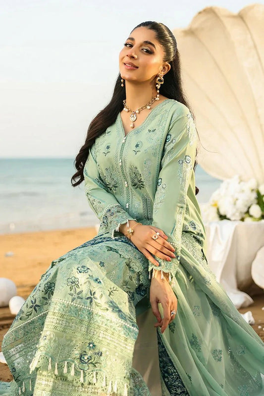 Imrozia - Hania Luxury Lawn Collection - SL-111 Naira - Unstitched