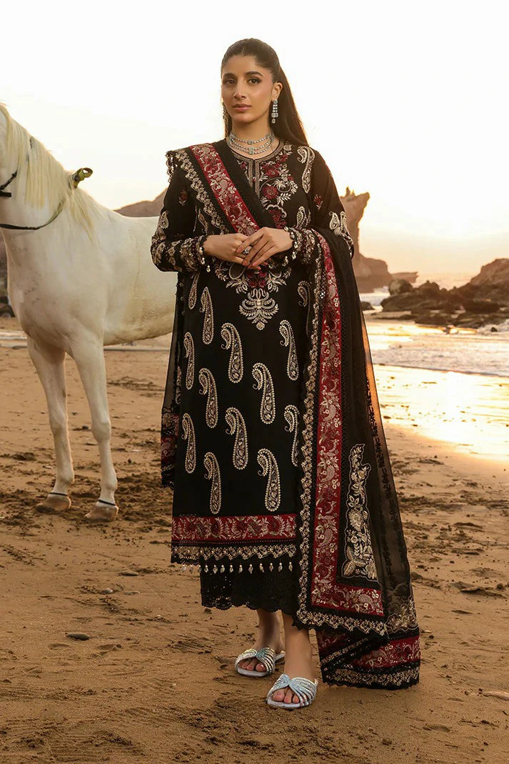 Imrozia - Hania Luxury Lawn Collection - SL-114 Zaria - Unstitched