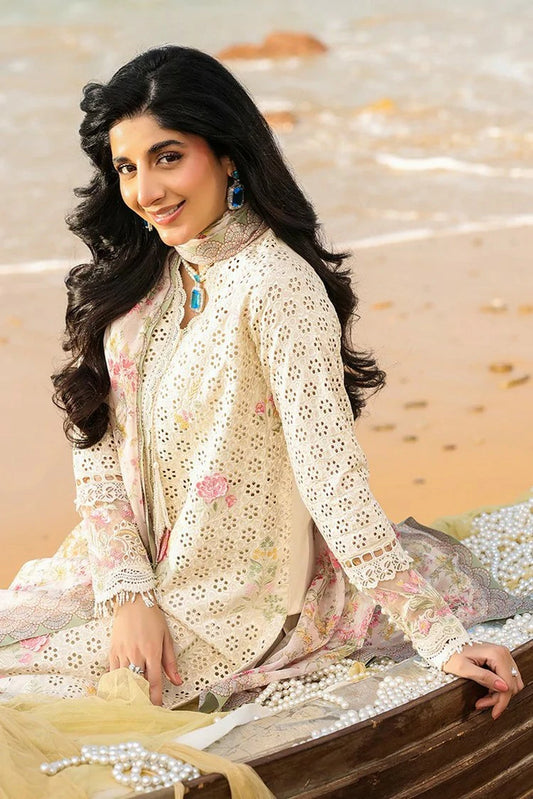 Imrozia - Hania Luxury Lawn Collection - SL-99 Irha - Unstitched