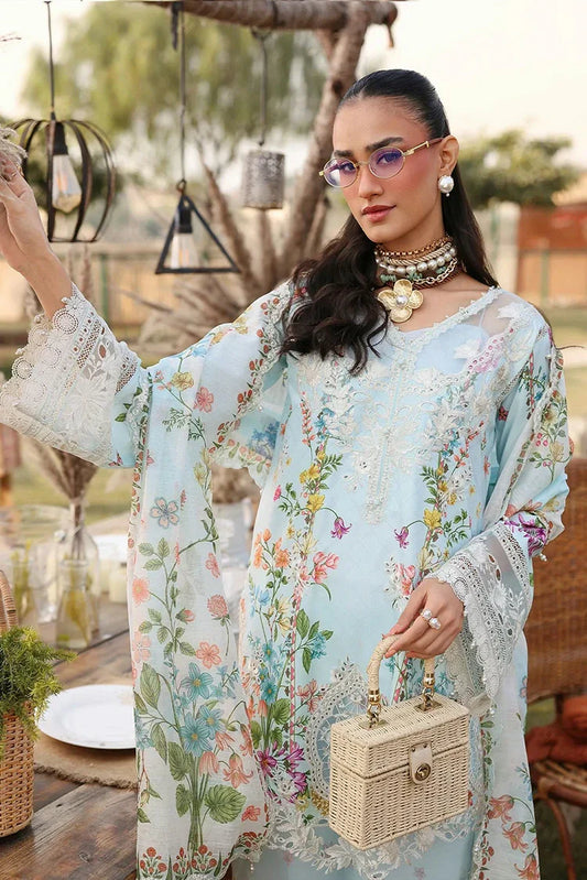 Sardinia - Festive Lawn - 1602-B WILD BLOOM - Unstitched