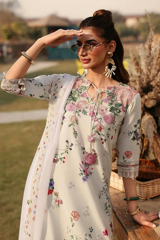 Sardinia - Festive Lawn - 1605-A WILD FLOWER - Unstitched