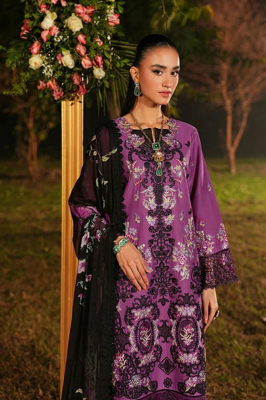 Ramsha - Ghazal Luxury Lawn Collection Vol 6 - G-607 - Unstitched