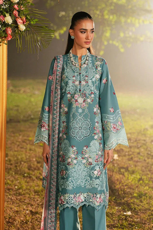 Ramsha - Ghazal Luxury Lawn Collection Vol 6 - G-608 - Unstitched