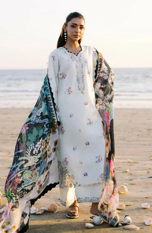 Seran - Afsanah Lawn Vol 2 - 03-ZENIA - Unstitched