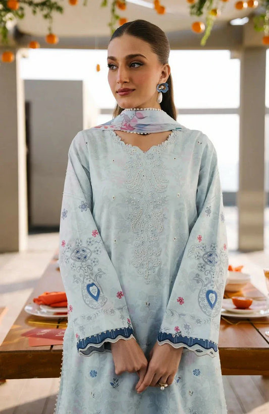 Seran - Afsanah Lawn Vol 1 - 11-ALARA - Unstitched