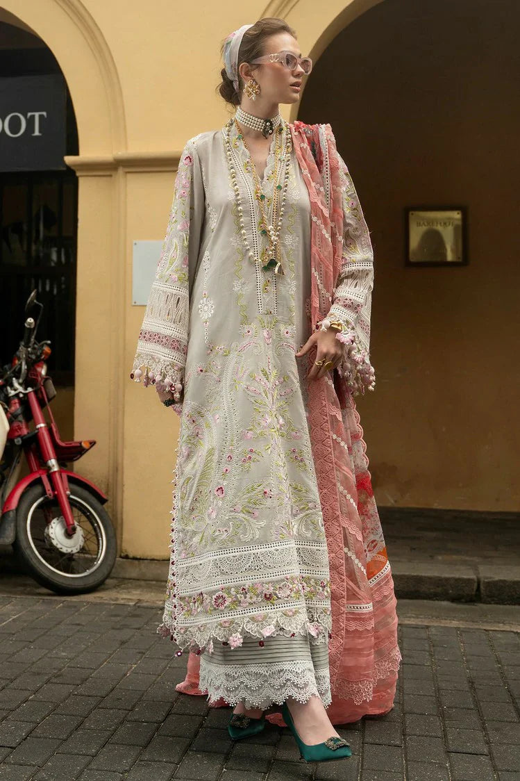 Annus Abrar - Neroli Luxury Lawn - 12 Amani - Unstitched