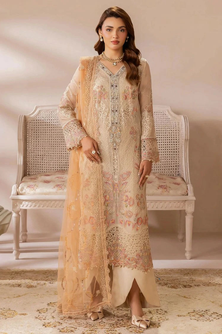 Ramsha - Satrangi Premium Chiffon Collection Vol 1 - ST-102 - Unstitched