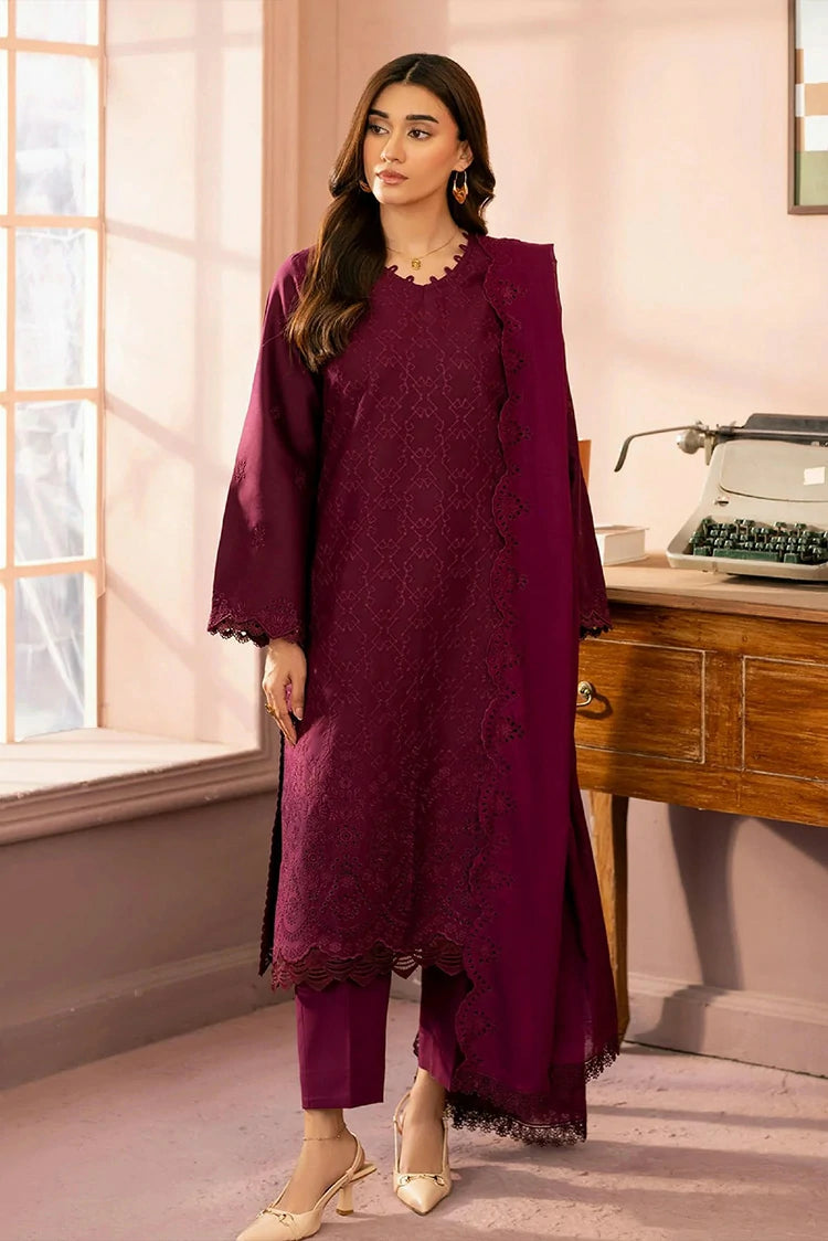 Rajbari - Raha Premium Chikankari - Design 01 - Unstitched