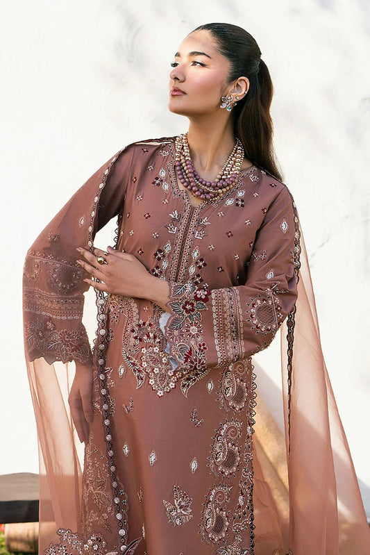 Zarizaa - Aura Of Flora - 3ULE07B-MAGMA - Unstitched