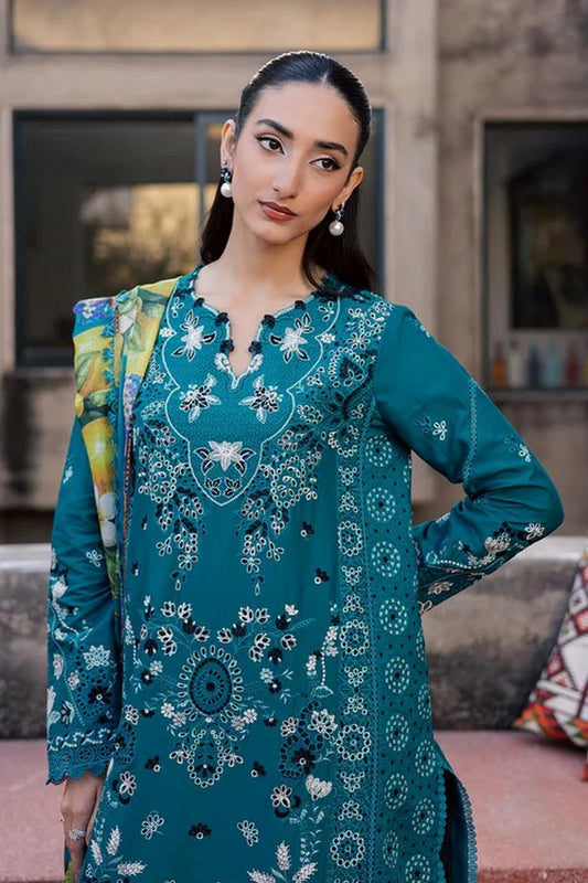 Zarposh - Celia Luxury Lawn - 01-AZUREA - Unstitched