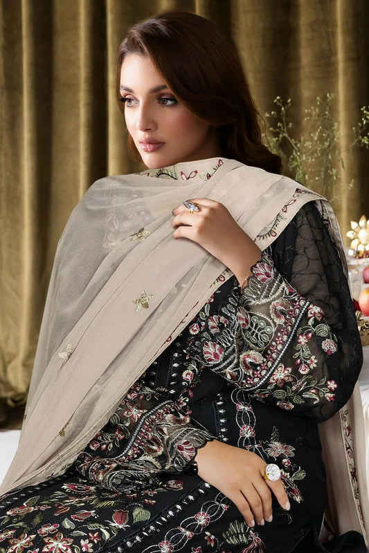 Ramsha - Sangeet Embroidered Chiffon Collection Vol 4 - B-405 - Unstitched