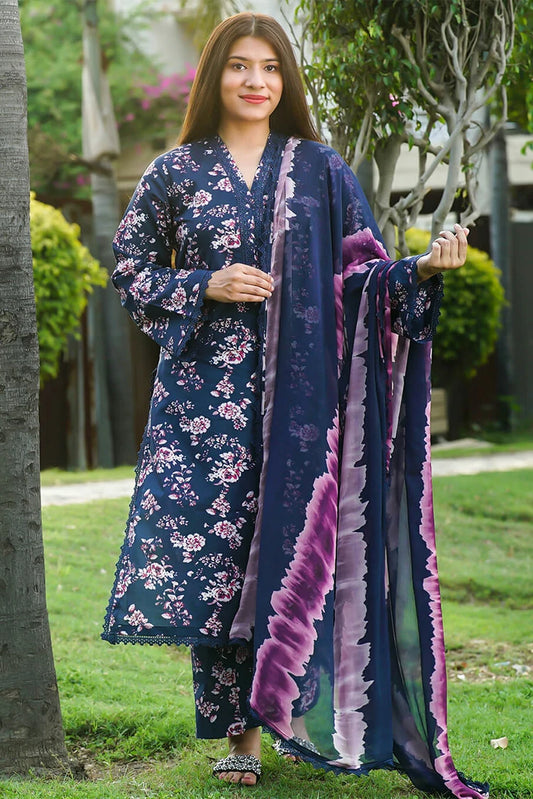 Ileen - Print Edit - 10-Zinia - Unstitched