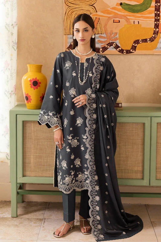 Rajbari - Nissa Chikankari Exclusive - Design 01 - Unstitched