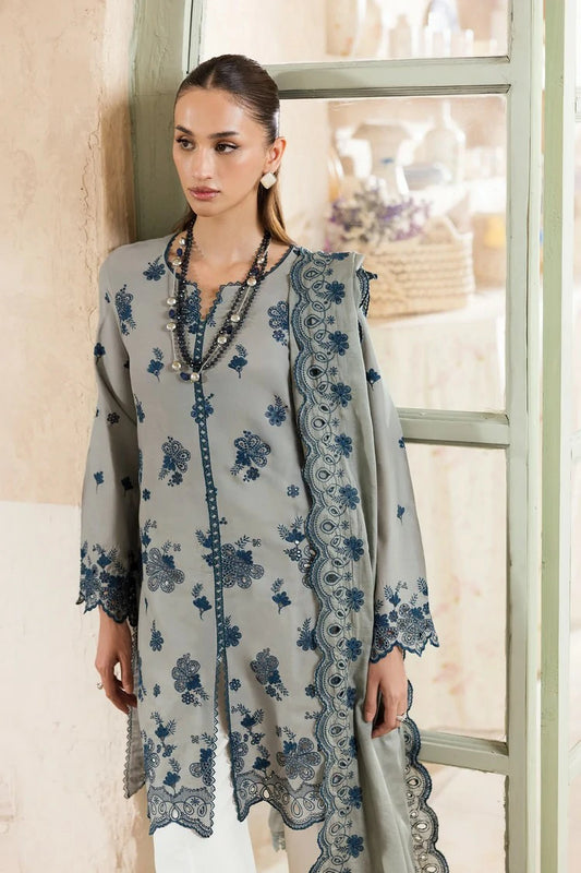 Rajbari - Nissa Chikankari Exclusive - Design 10 - Unstitched