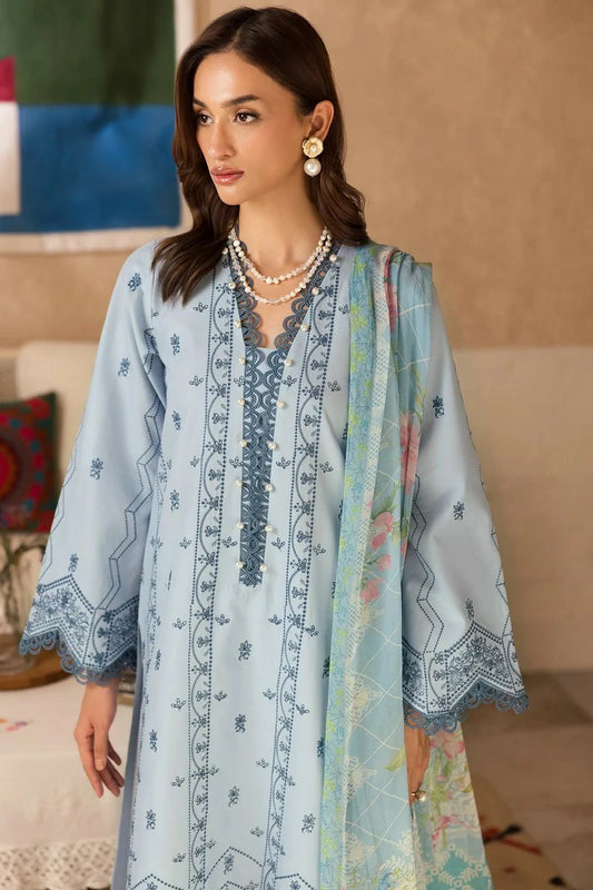 Rajbari - Nissa Chikankari Exclusive - Design 12 - Unstitched