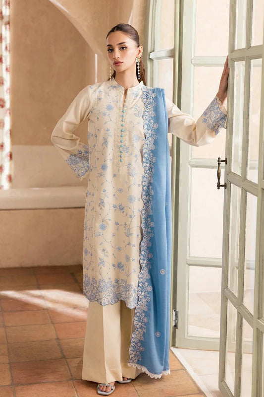 Rajbari - Nissa Chikankari Exclusive - Design 02 - Unstitched