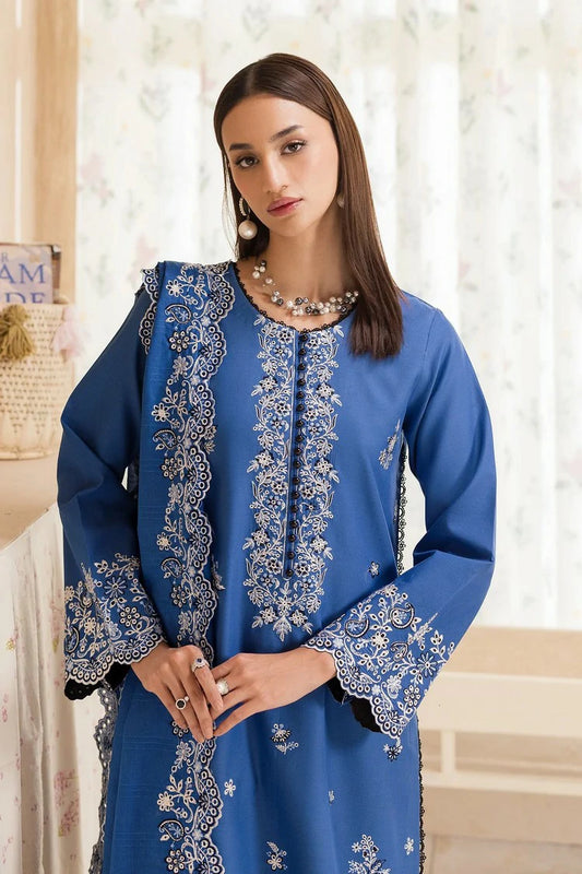 Rajbari - Nissa Chikankari Exclusive - Design 07 - Unstitched