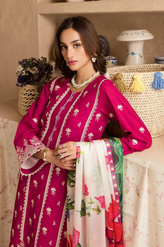 Rajbari - Nissa Chikankari Exclusive - Design 09 - Unstitched