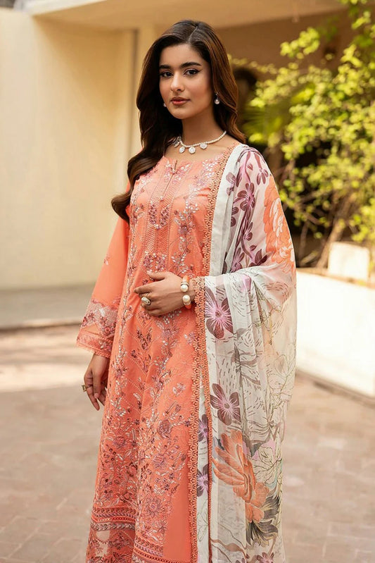 Ramsha - Ghazal Luxury Lawn Collection Vol 7 - G-706 - Unstitched