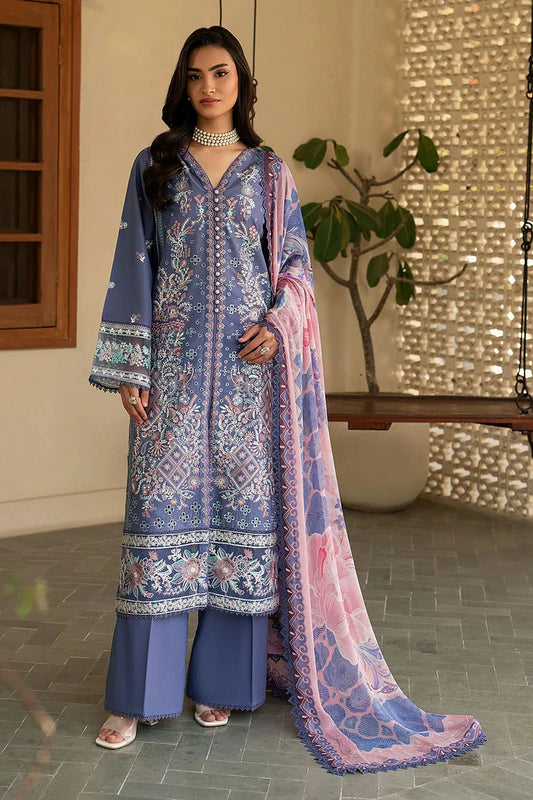Ramsha - Ghazal Luxury Lawn Collection Vol 7 - G-707 - Unstitched