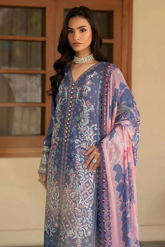 Ramsha - Ghazal Luxury Lawn Collection Vol 7 - G-707 - Unstitched