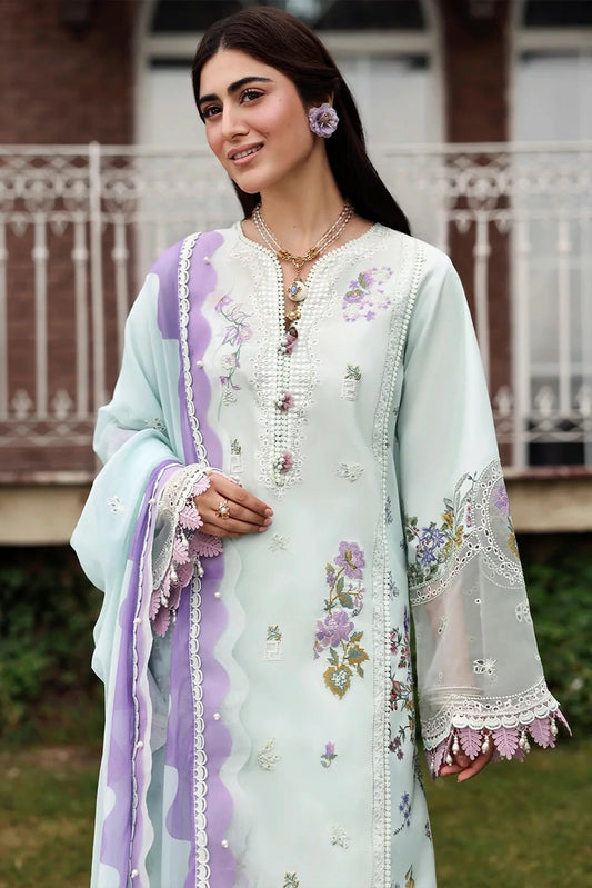 Sardinia - Embroidered Lawn Eid Edit - 02-MISTY MORNING - Unstitched